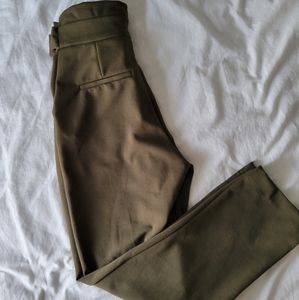 Olive green pants